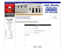 Tablet Screenshot of lakecountryauto.centraliowausedcars.com